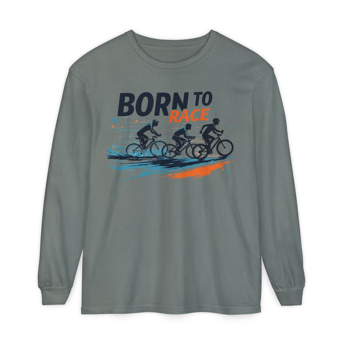 Vintage Cycling Long Sleeve Shirt - Long-sleeve - size chart