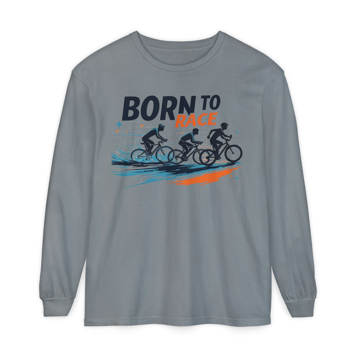 Vintage Cycling Long Sleeve Shirt - Long-sleeve - size chart