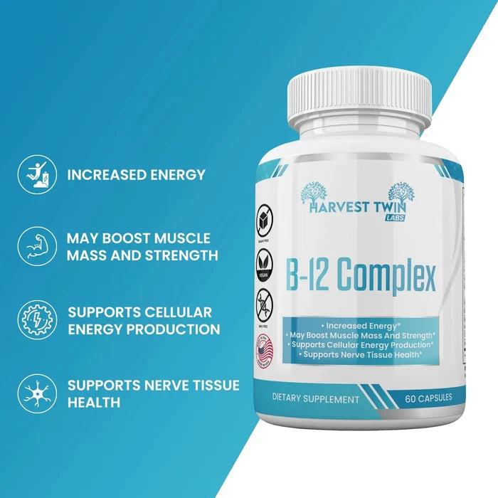 Vitamin B-12 Complex for Triathlon Energy & Performance - Health - alternate view