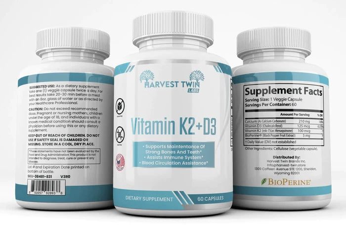 Vitamin D3 & K2 Supplement for Triathletes - Accessories