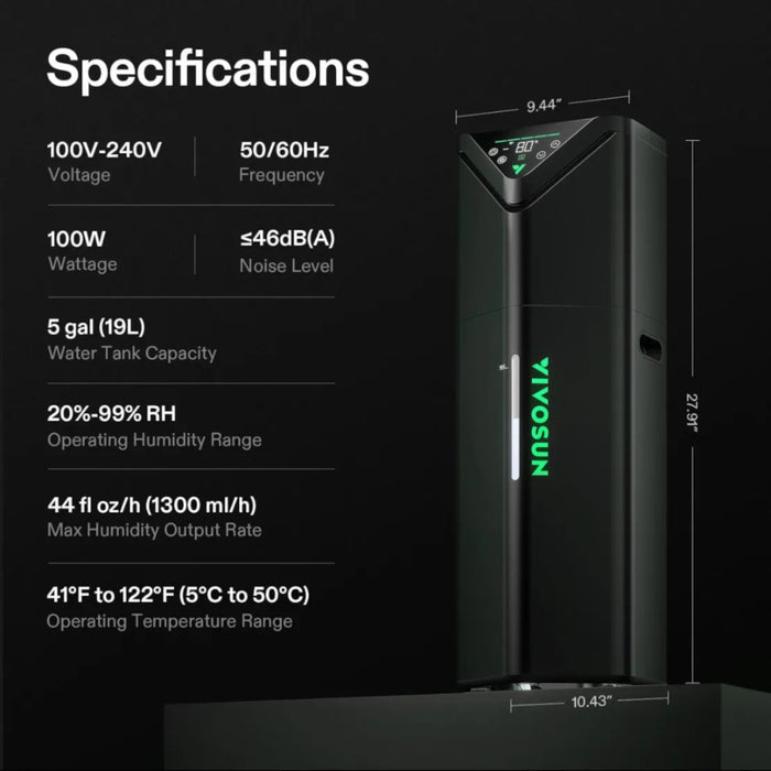 Vivosun Aerostream H19 Humidifier