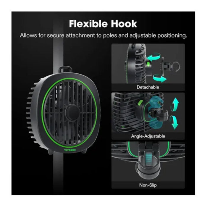 Vivosun Aerowave D4 Clip Fan