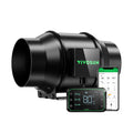 Vivosun Aerozesh S6 Inline Fan 6″ With E42A Temp & Humidity Wifi Controller