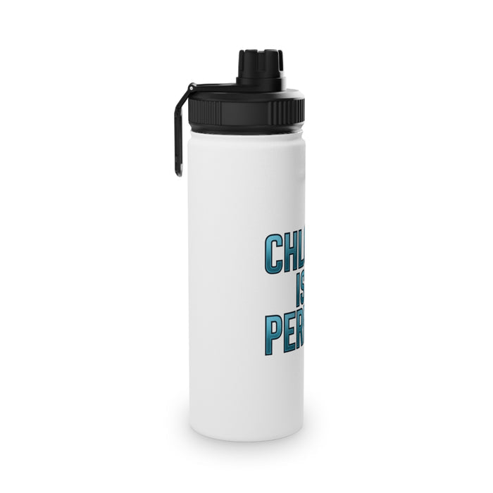 Water Bottle — "Chlorine Is My Perfume" Swimmer Stainless Steel Spor