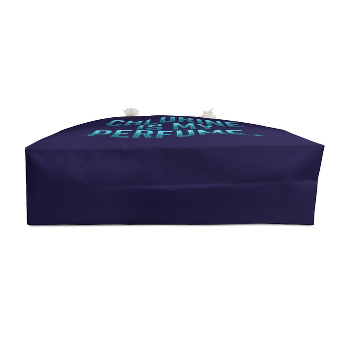 Weekender Bag — "Chlorine Is My Perfume" Swim Team Travel Tote