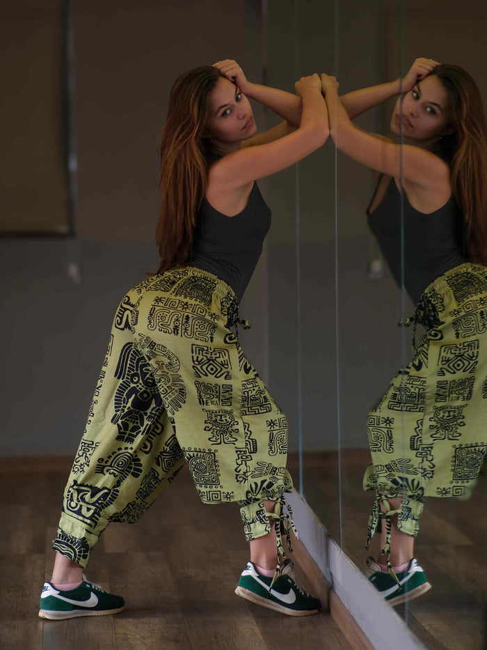 Women's Arabic Boho Harem Balloon Pants For Dance Yoga Travel