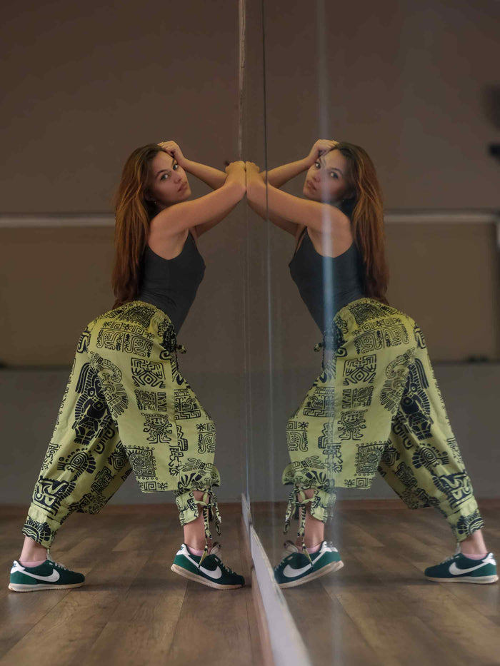 Women's Arabic Boho Harem Balloon Pants For Dance Yoga Travel