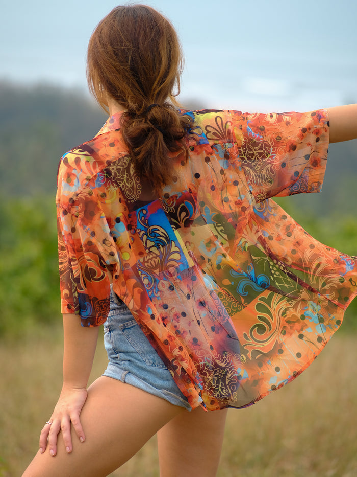 Buy Women's Artistic Printed Travel Pool Shirt