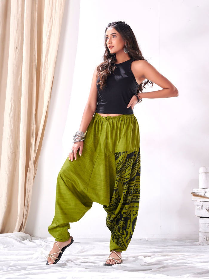 Buy Women's Classy Hippie Harem Joggers for Men For Traveller Track Yoga Dance Unisex Pant