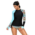 Women's Durable High Elasticity Triathlon Swimsuit - All Over Prints