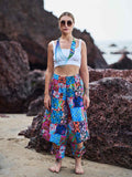 Buy Women's Floral Mandala Afghani Bohemian Harem Pants For Dance Travel Yoga