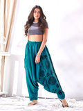Women's Funky Tribal Art Afghani Hippy Harem Pant image 1