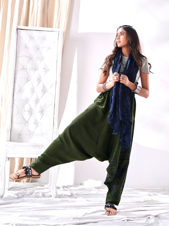 Buy Women’s  Oversized Street Wear Hippy Harem Pants Unisex Yoga Dance Track Pant