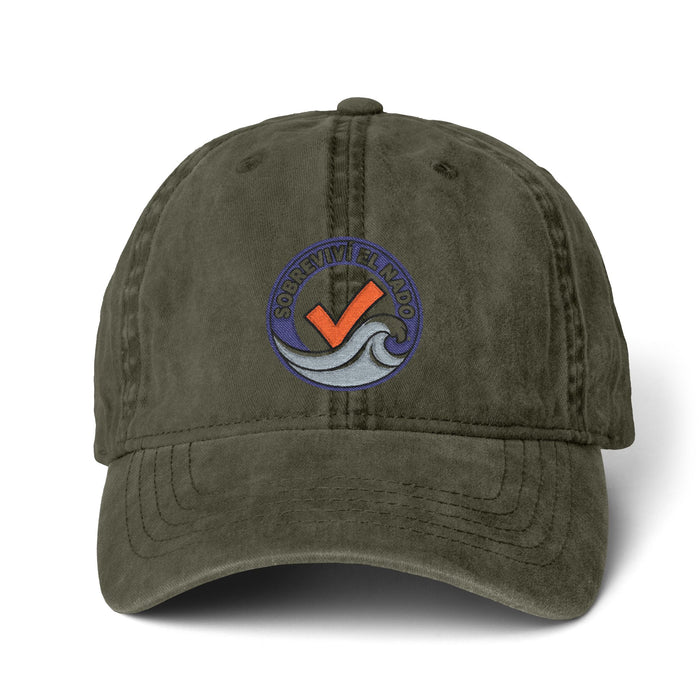 Women's Pigment-Dyed Cap with Fashion Undervisor (Embroidery)