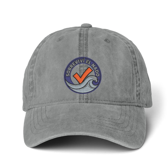 Women's Pigment-Dyed Cap with Fashion Undervisor (Embroidery)