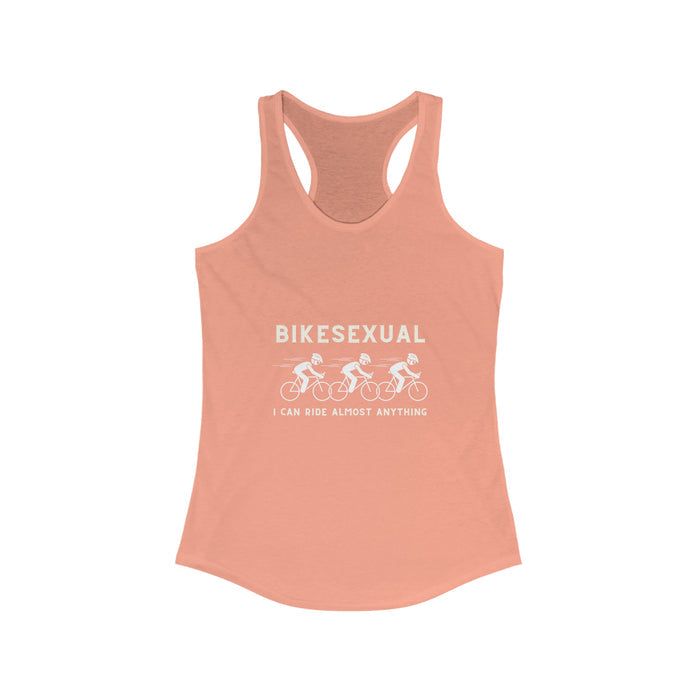 Women's Slim Fit Racerback Tank Top for Triathlon - lifestyle view