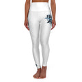 Women's Triathlon Leggings with High-Rise Waistband - All Over Prints