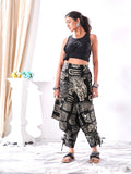 Women's Tribal Art Print Genie Hippy Looks Harem Pants image 1