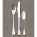 World Tableware Brandware 164 027 McIntosh 7 7/8" 18/0 Stainless Steel Heavy Weight Dinner Fork - 12/Pack