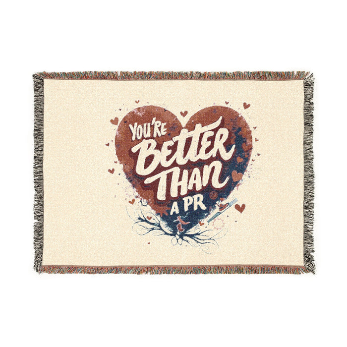 Woven Cotton Throw Blanket - Home Decor