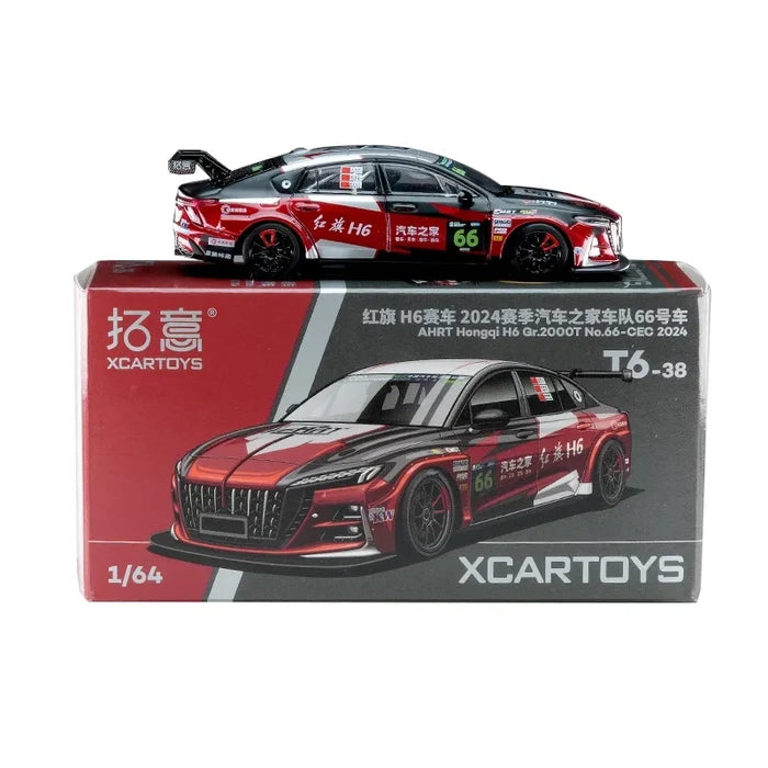 Xcartoys 1:64 AHRT hongqi H6 CEC 2024 Gr2000T Diecast Model Car