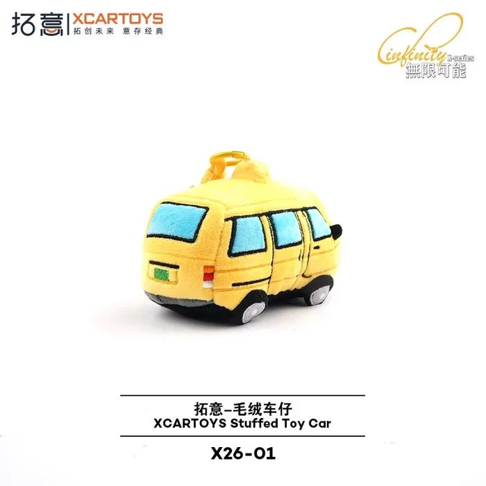 Xcartoys 1:64 stuffed toy car