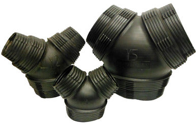 'Y' Duct Fitting 150mm x 150mm x 150mm (Plastic)