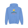 Youth Hoodie - “Grandpa’s Finisher” Medal Design (Grandpas Finisher: Cheering Loud Since Day One)