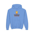 Youth Hoodie — “Grandma’s Finisher” Medal Design Kids Pullover